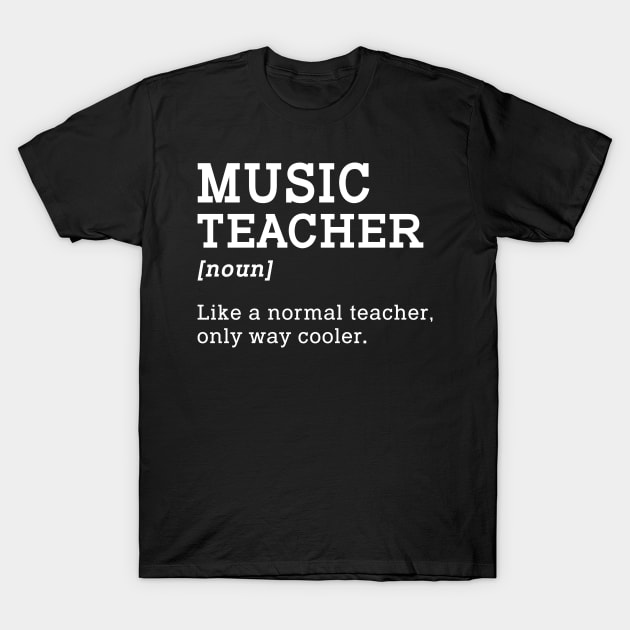 Music Teacher Back To School T-Shirt by kateeleone97023